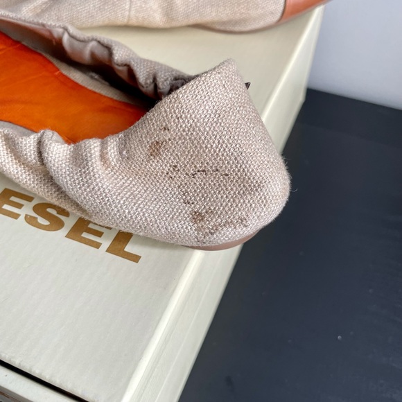 Diesel Peekaboo Flats (sz 6) - Picture 4 of 4